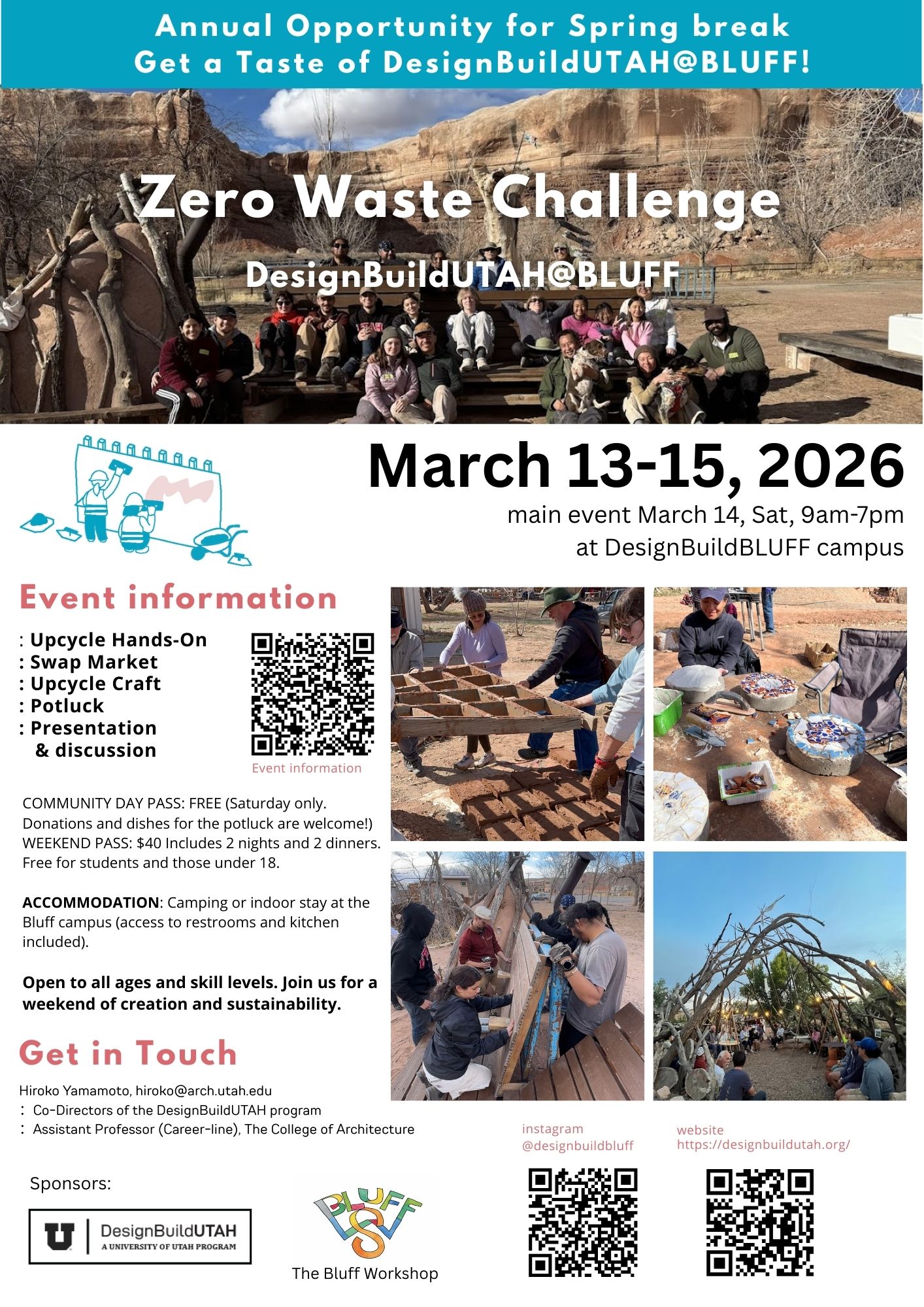 Event invitation: Hands-on “Zero Waste” weekend in Bluff (March 2026)